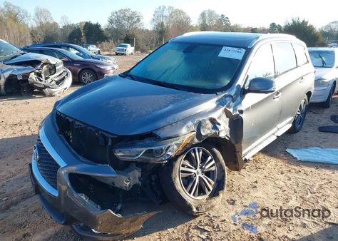 2018 Infiniti Qx60 из США, поврежденный, VIN 5N1DL0MMXJC527433